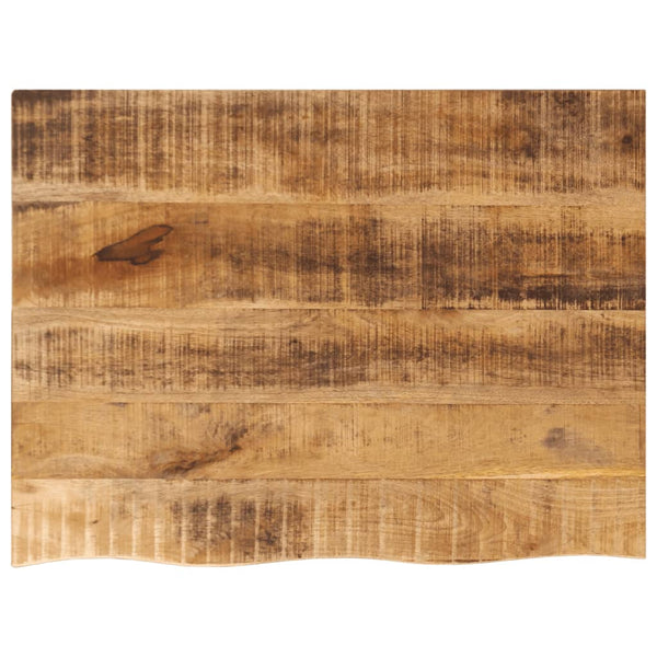 Massivholz Tischplatte Mangoholz 70x60 cm