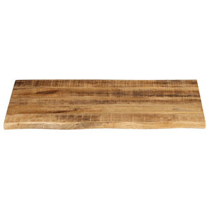 Massivholz Tischplatte Mangoholz 70x60 cm