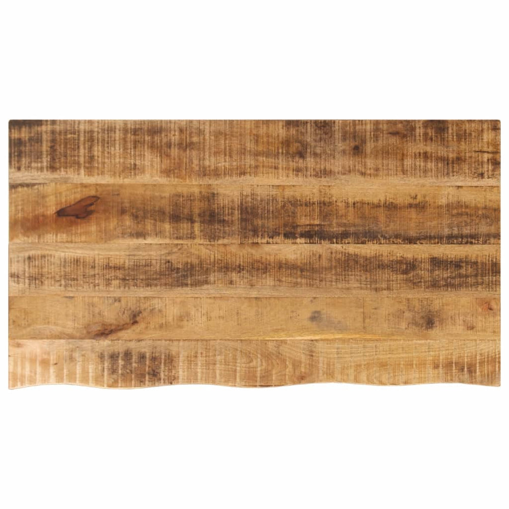 Massivholz Tischplatte Mangoholz 110x60 cm