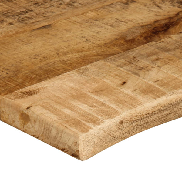 Massivholz Tischplatte Mangoholz 110x60 cm