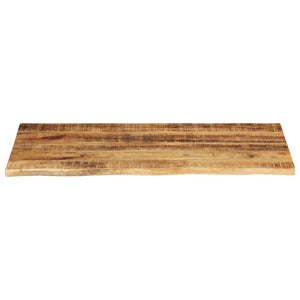 Massivholz Tischplatte Mangoholz 120x60 cm