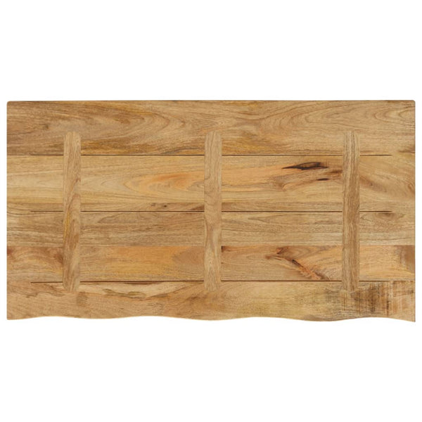 Massivholz Tischplatte Mangoholz 120x60 cm