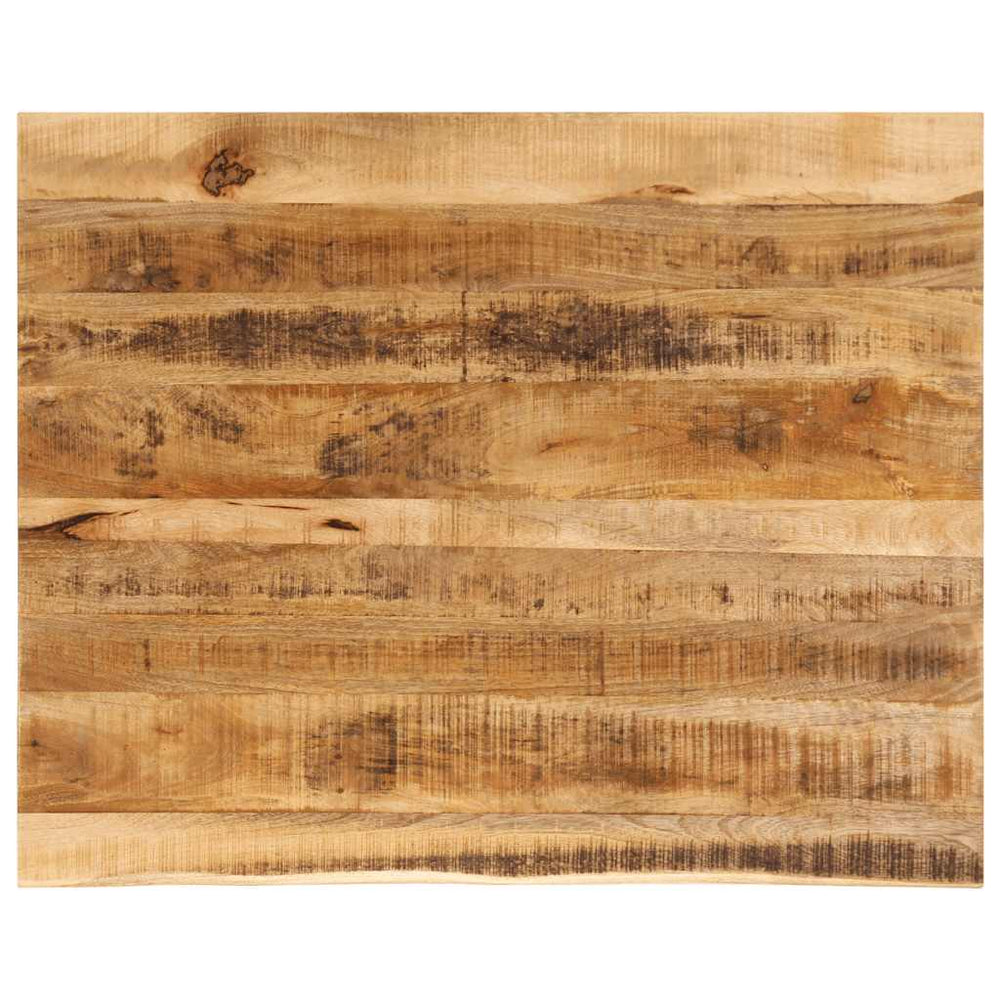 Massivholz Tischplatte Mangoholz 100x80 cm