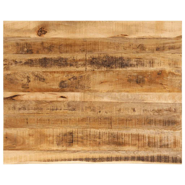 Massivholz Tischplatte Mangoholz 100x80 cm