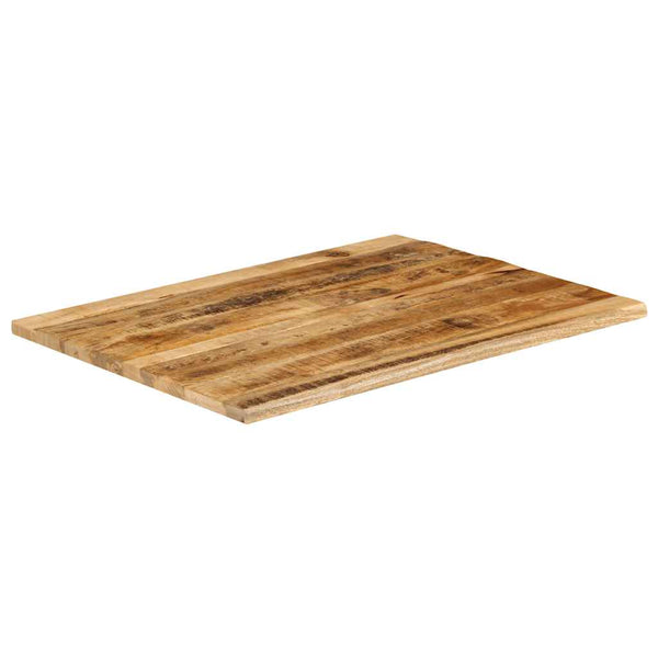 Massivholz Tischplatte Mangoholz 100x80 cm