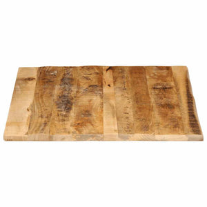 Massivholz Tischplatte Mangoholz 100x80 cm