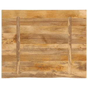 Massivholz Tischplatte Mangoholz 100x80 cm