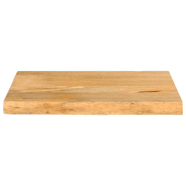 Tischplatte Mango Baumkante 50x20 cm