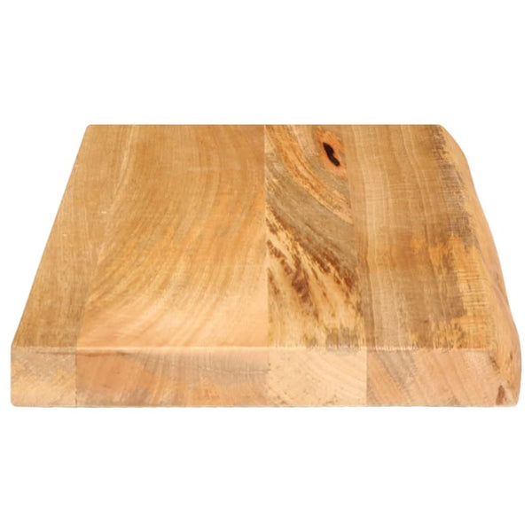 Tischplatte Mango Baumkante 50x20 cm