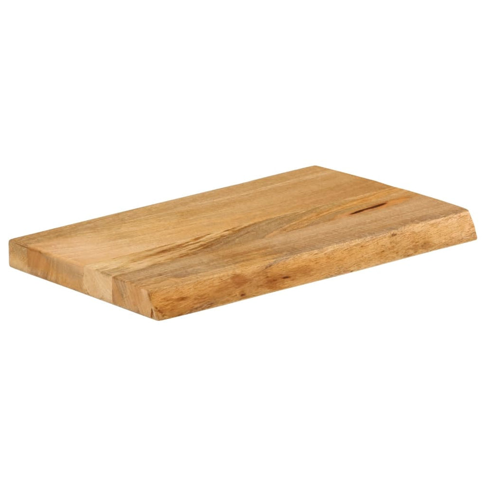 vidaXL Plateau de table à bord vif 60x30x2,5 cm Bois de manguier massif