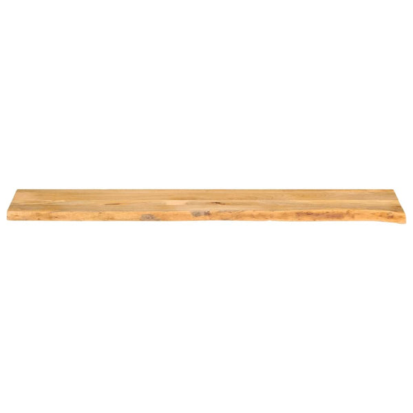 Massivholz Tischplatte Mango Baumkante 160 cm