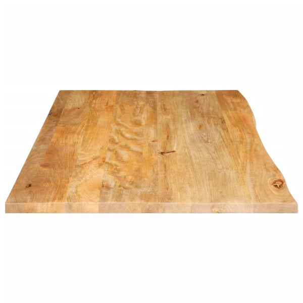 Tischplatte Mango Baumkante 120x60 cm
