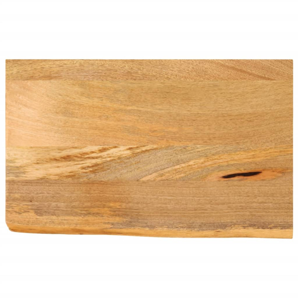 vidaXL Plateau de table à bord vif 50x20x3,8 cm Bois de manguier massif
