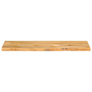 Baumkanten Tischplatte Mango 100x20 cm