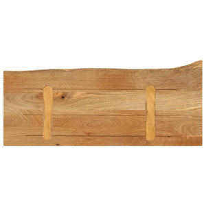 Tischplatte Mango Massivholz 70x30 cm Baumkante