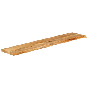 Massivholz Tischplatte Mango Baumkante 180 cm
