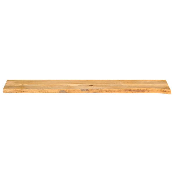 Massivholz Tischplatte Mango Baumkante 180 cm