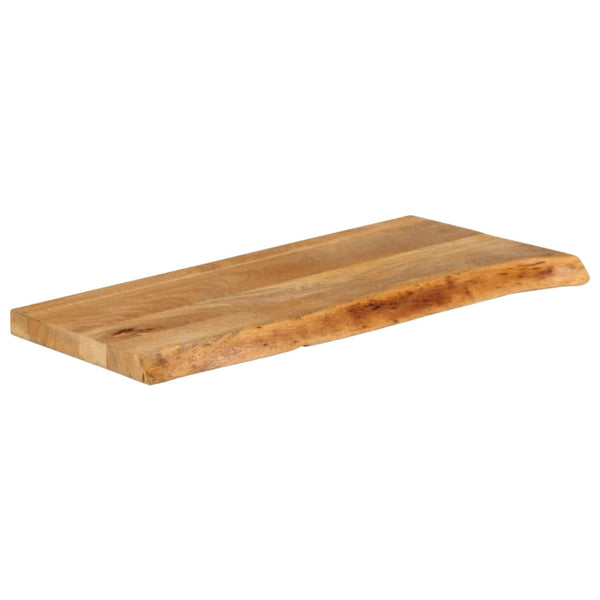 Massivholz Tischplatte Mango 90x40 cm