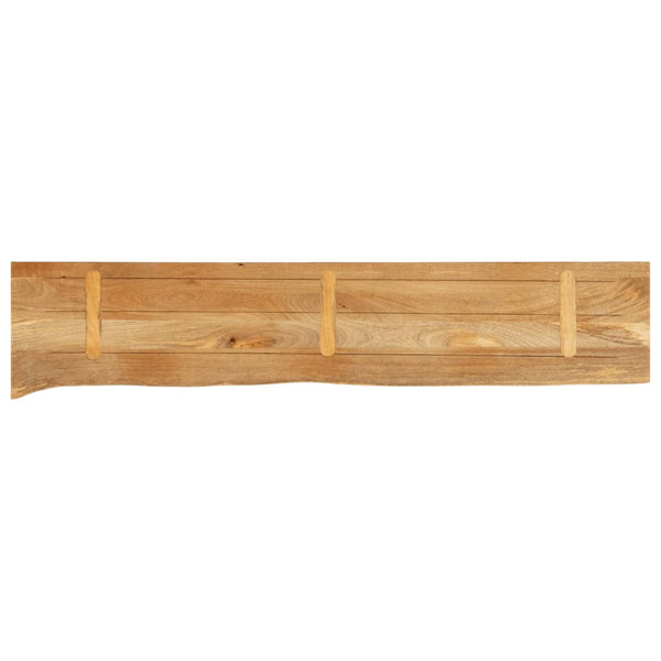 Massivholz Tischplatte Mango Baumkante 160 cm