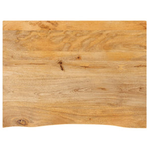 Massive Mango Holztischplatte 90x60 cm