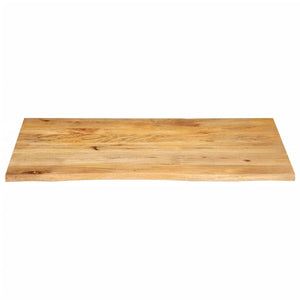 Massivholz Tischplatte Mango Baumkante 100x60