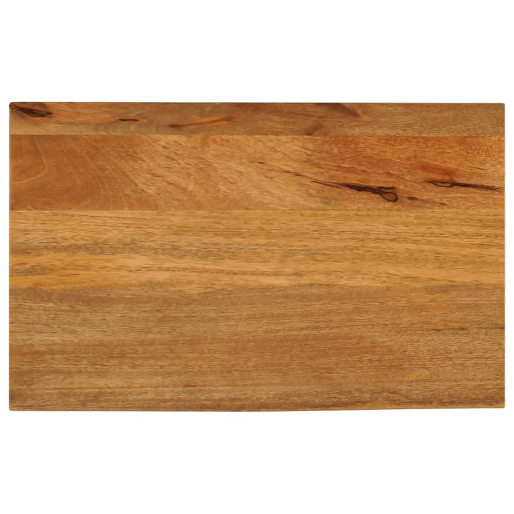 vidaXL Plateau de table à bord naturel 60x20x2,5 cm Bois de manguier massif