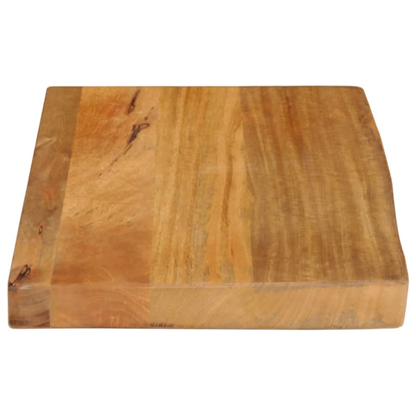 Massivholz Mango Tischplatte mit Baumkante 60x20 cm