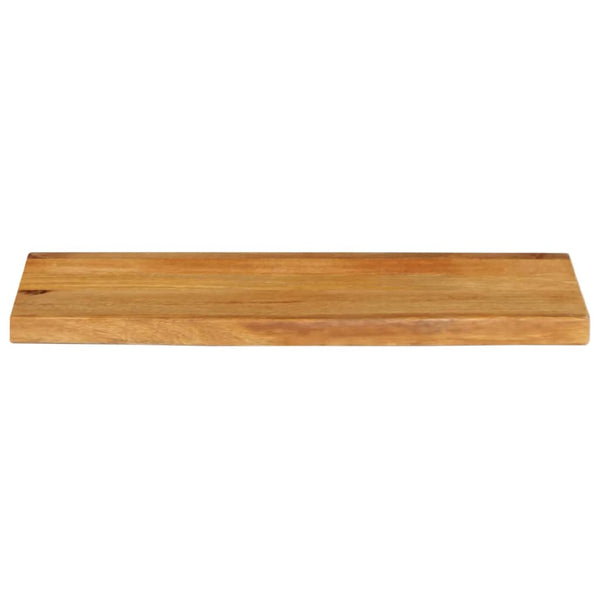 Massivholz Tischplatte Mango 70x30 cm Baumkante