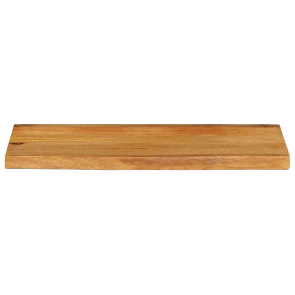 Massivholz Tischplatte Mango Baumkante 90x30