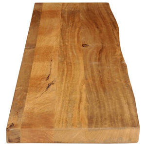 Tischplatte Mango Massivholz 140x30 cm