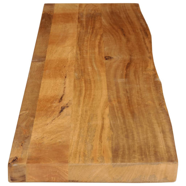 Tischplatte Mango Massivholz 140x30 cm