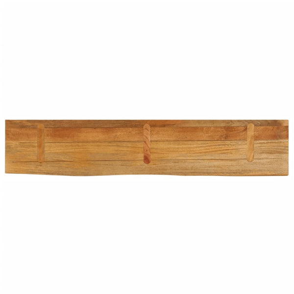 Tischplatte Mango Massivholz 140x30 cm