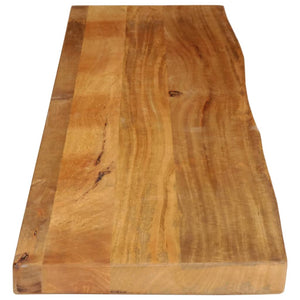 Massivholz Tischplatte Mango Baumkante 160 cm