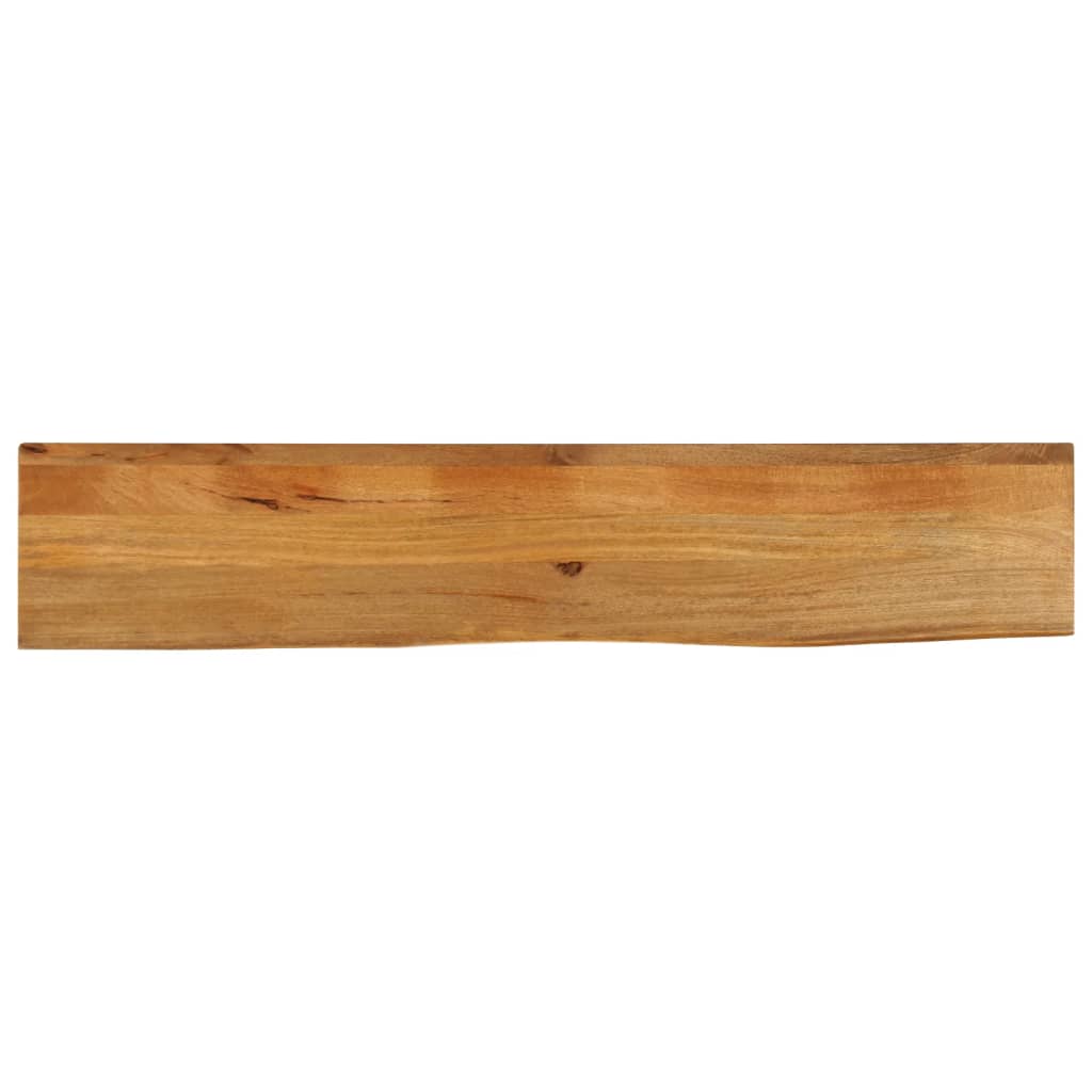 Tischplatte Mango Massivholz Baumkante 180 cm
