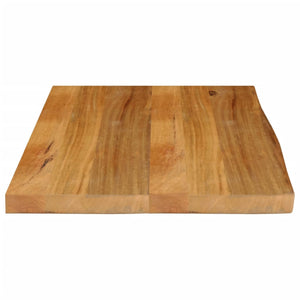Massivholz Tischplatte Mango 70x60 cm