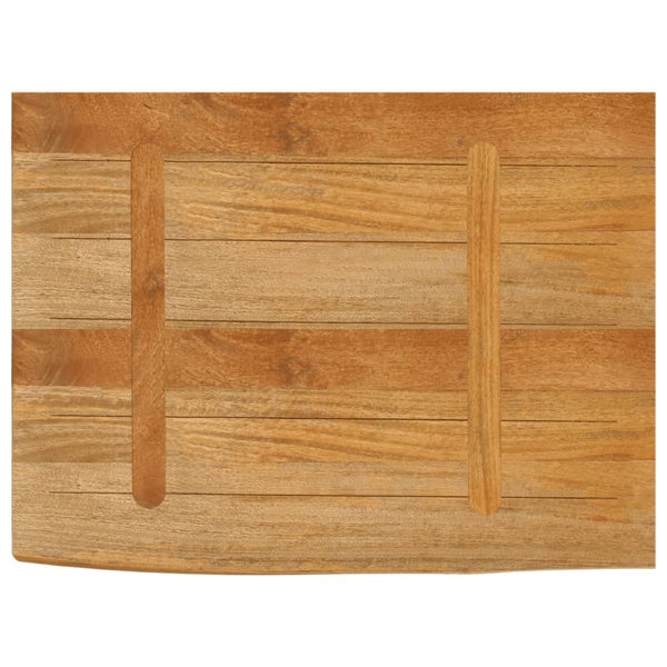 Massivholz Tischplatte Mango 70x60 cm