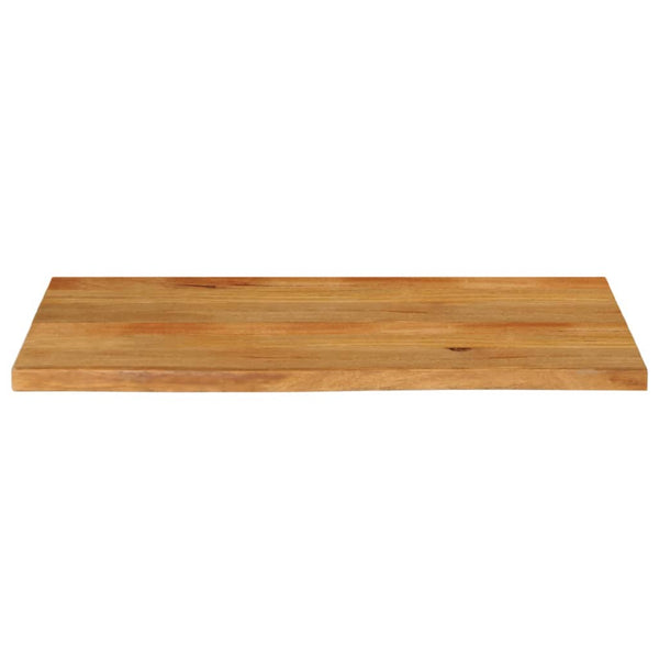 Tischplatte Mango Massivholz Baumkante 110x60