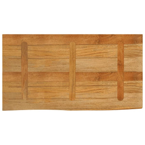 Tischplatte Mango Massivholz Baumkante 110x60