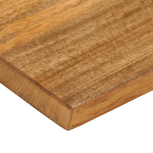 Tischplatte Mango Massivholz Baumkante 110x60