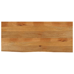 Massivholz Tischplatte Mango Baumkante 140x60 cm