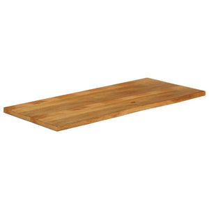Massivholz Tischplatte Mango Baumkante 140x60 cm