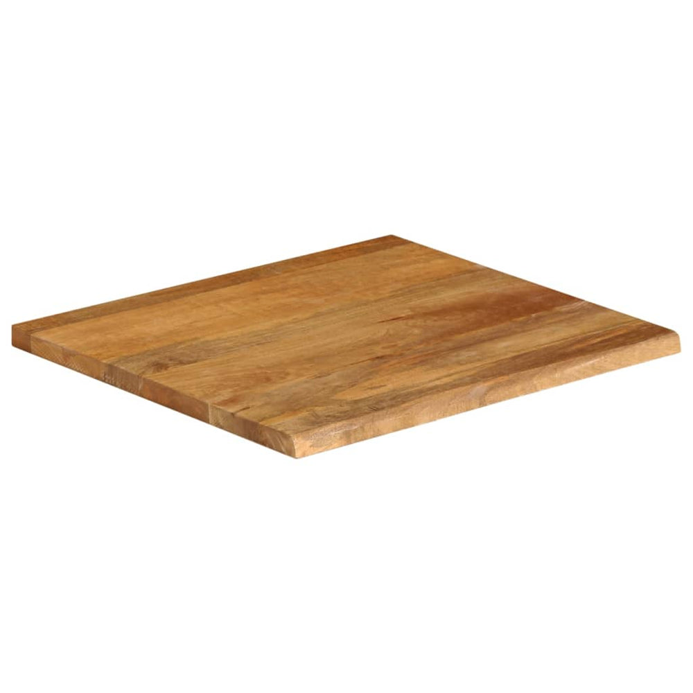 Massivholz Tischplatte Mango 80x80 cm