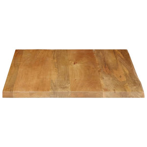 Massivholz Tischplatte Mango 80x80 cm