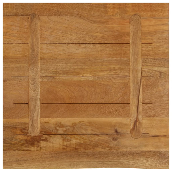 Massivholz Tischplatte Mango 80x80 cm