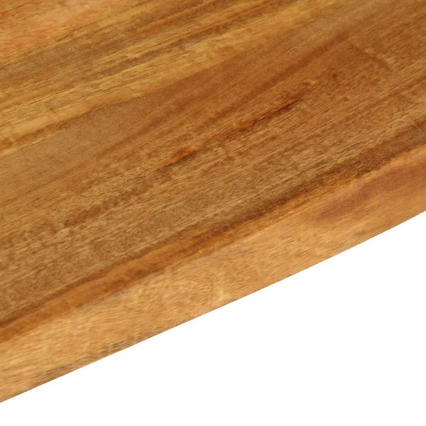 Tischplatte Mango Massivholz 120x20 cm Baumkante