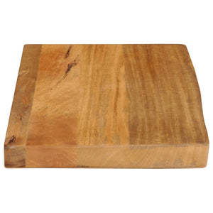Tischplatte Baumkante Mango 50x30 cm