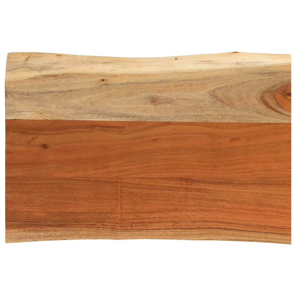 Massivholz Akazie Tischplatte 60x40 cm
