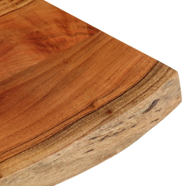 Massivholz Akazie Tischplatte 60x40 cm