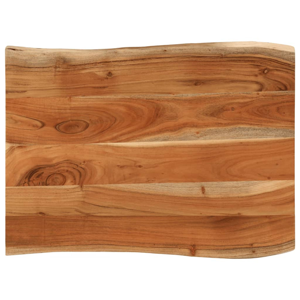 Massivholz Akazie Tischplatte 70x60 cm