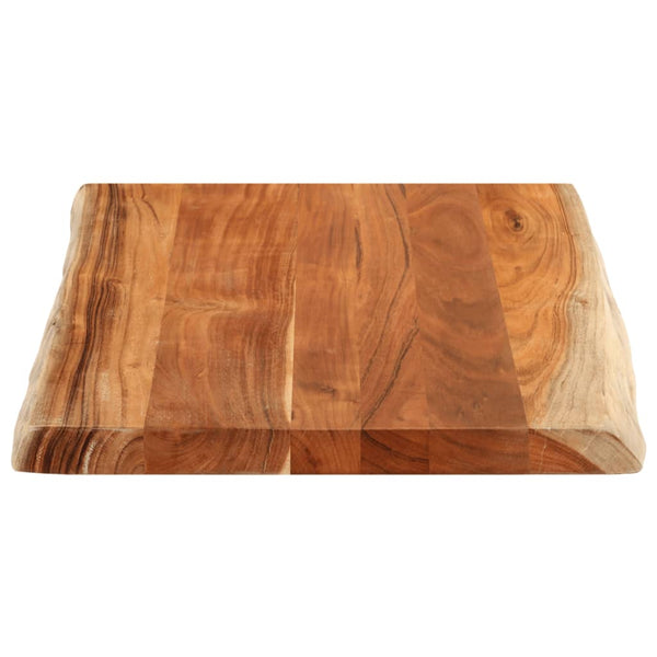 Massivholz Akazie Tischplatte 70x60 cm